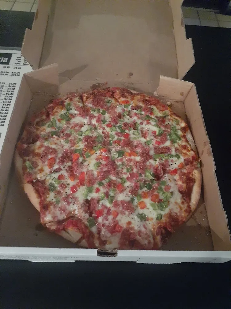 Bacon and Green Peppers Too Dark